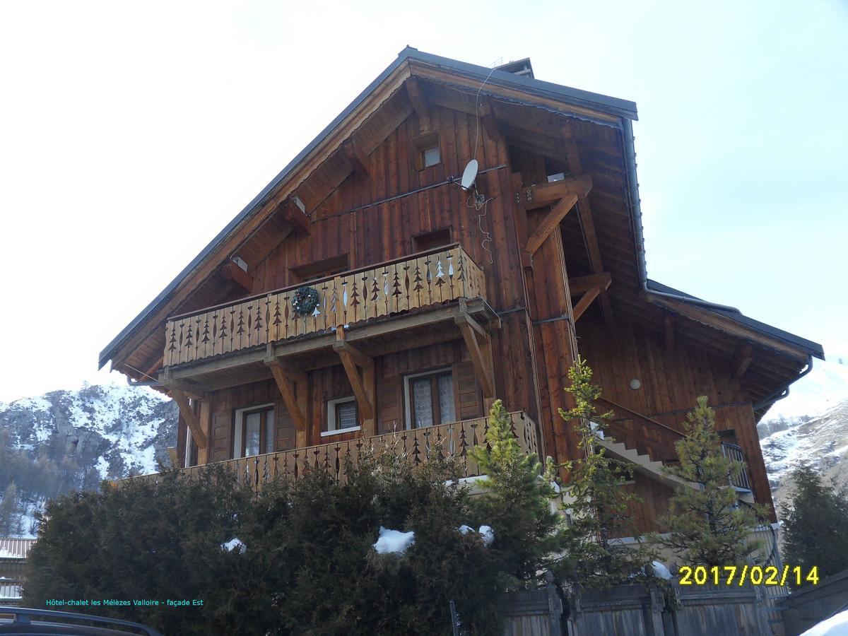 Hotel-Chalet Les Melezes Valloire Dış mekan fotoğraf