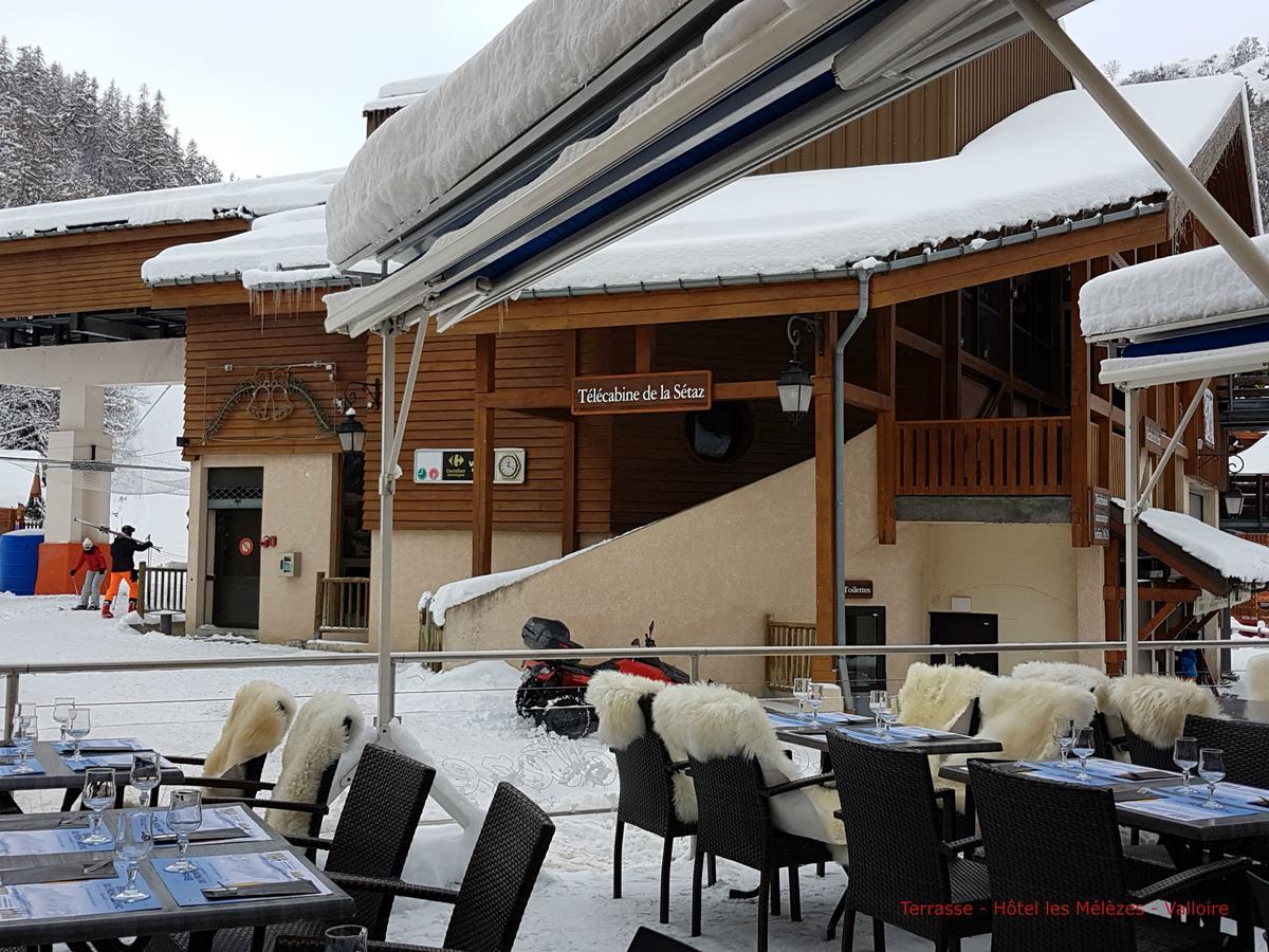 Hotel-Chalet Les Melezes Valloire Dış mekan fotoğraf