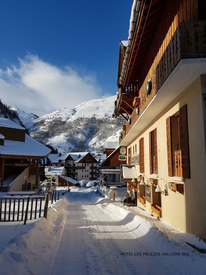 Hotel-Chalet Les Melezes Valloire Dış mekan fotoğraf