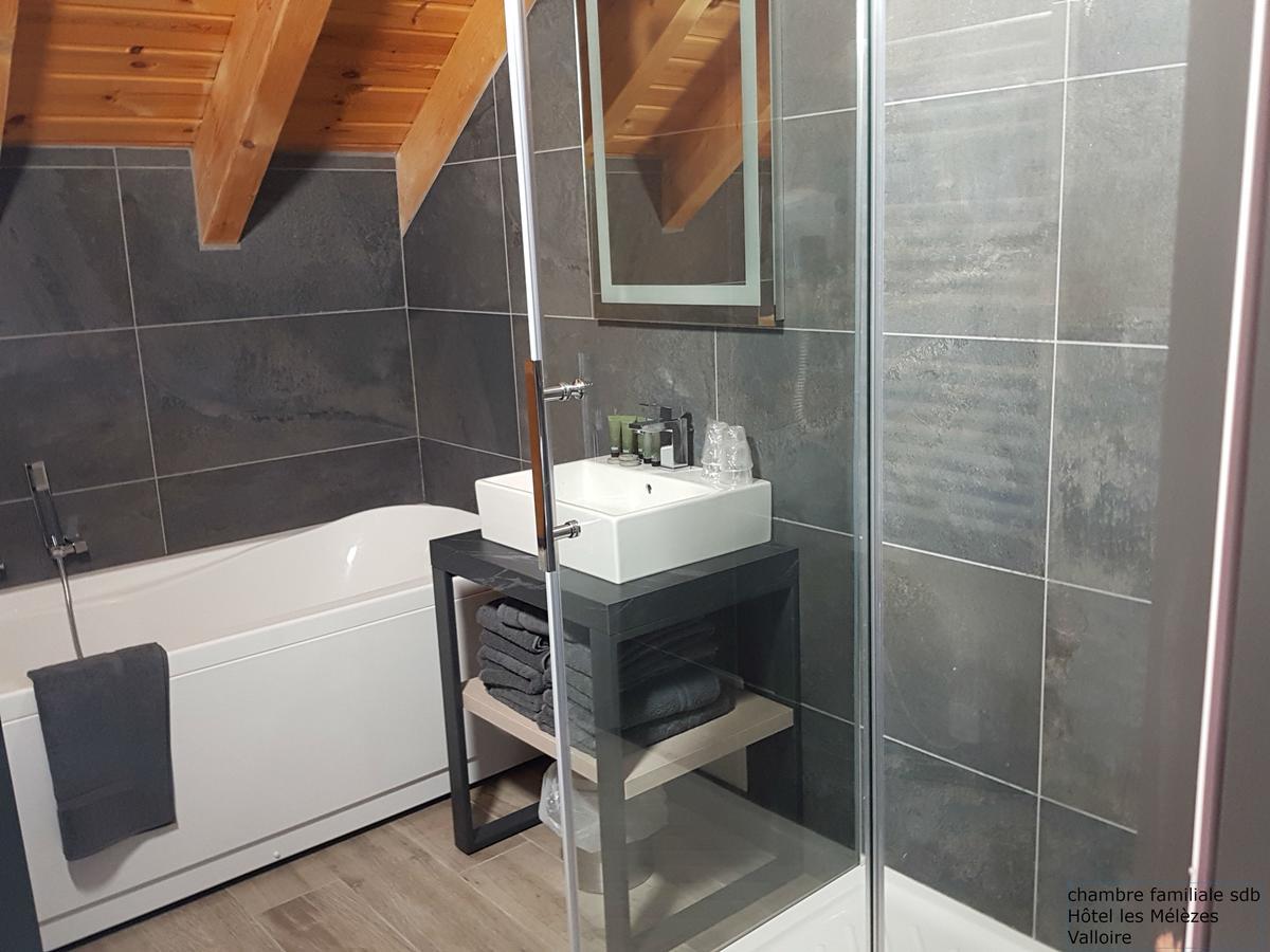 Hotel-Chalet Les Melezes Valloire Dış mekan fotoğraf
