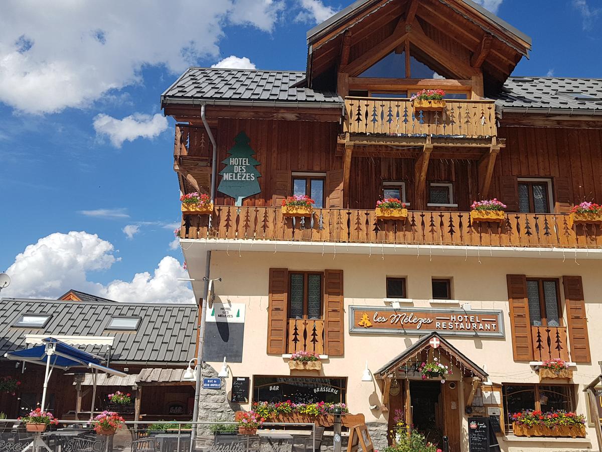 Hotel-Chalet Les Melezes Valloire Dış mekan fotoğraf